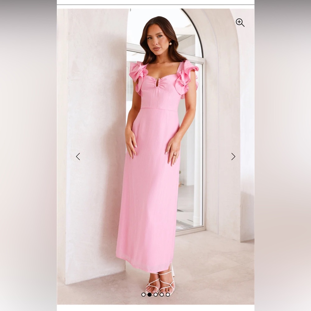 Hello Molly Pink Maxi Dress